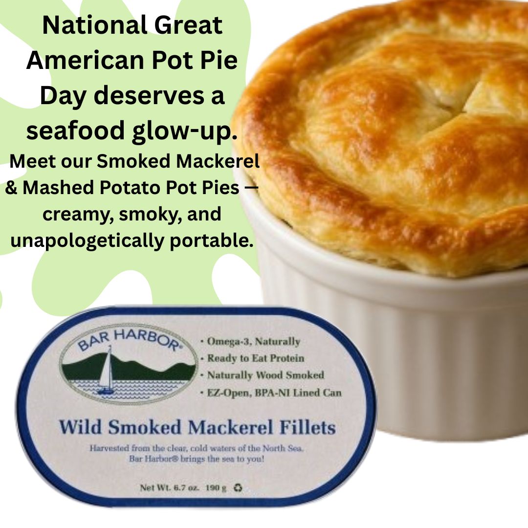 Smoked Mackerel & Mashed Potato Pot Pies